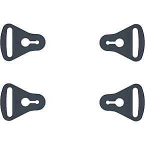 POD K1 Knee Brace Strap Loop Set (grey)