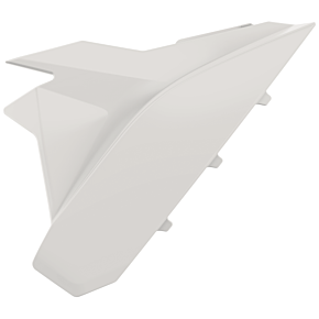 POLISPORT Airbox Covers White Beta