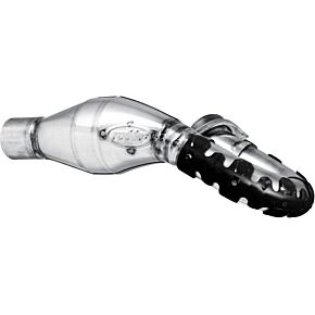 POLISPORT Armadillo Head Pipe Guard Short Black