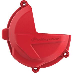 POLISPORT Clutch Cover Protector Red