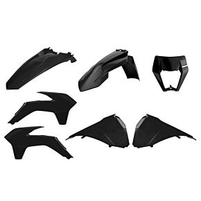 POLISPORT Enduro Kit With Mask Black Ktm