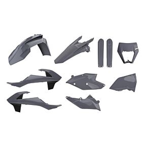 POLISPORT Enduro Kit With Mask Nardo Grey Ktm