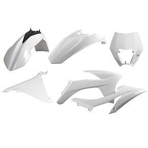 POLISPORT Enduro Kit With Mask White Ktm