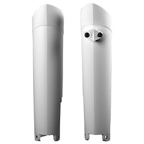POLISPORT Fork Guards Ktm White
