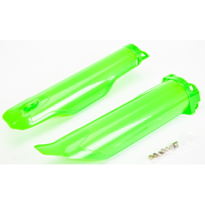 POLISPORT Fork Guards Lime Green Kaw