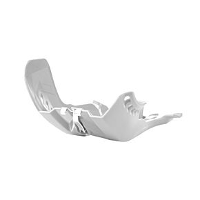 POLISPORT Fortress Skid Plate White Husq