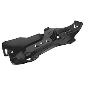 POLISPORT Fortress Skid Plate W/link Protector Black