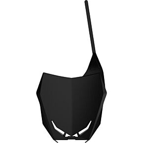 POLISPORT Front Number Plate Black