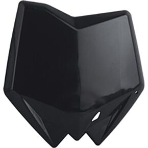 POLISPORT Front Number Plate Black