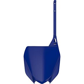 POLISPORT Front Number Plate Blue