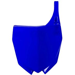 POLISPORT Front Number Plate Blue