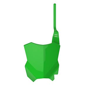 POLISPORT Front Number Plate Green