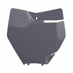 POLISPORT Front Number Plate Nardo Grey