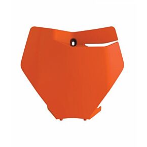 POLISPORT Front Number Plate Orange
