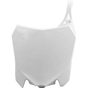 POLISPORT Front Number Plate White