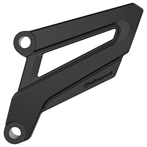 POLISPORT Front Sproket Protector Black Hon