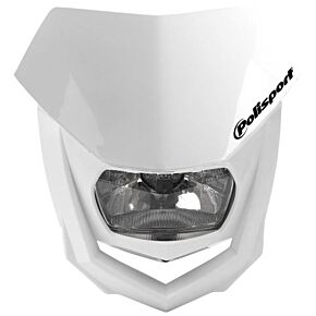 POLISPORT Headlight Halo White/black