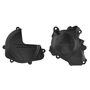 POLISPORT Kit Clutch + Ignition Black Hon