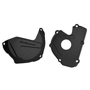 POLISPORT Kit Clutch + Ignition Black Kaw