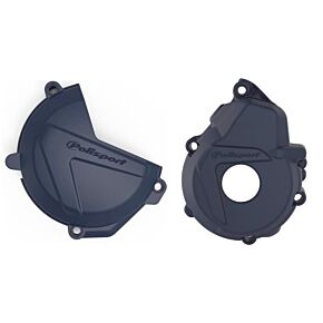 POLISPORT Kit Clutch + Ignition Blue Hus