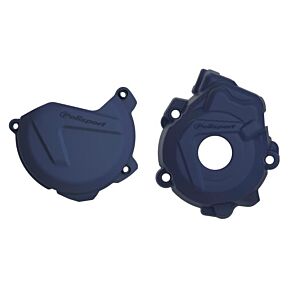 POLISPORT Kit Clutch + Ignition Blue Ktm/hus