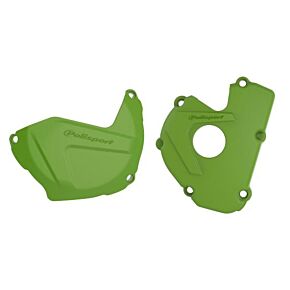 POLISPORT Kit Clutch + Ignition Green Kaw