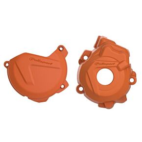 POLISPORT Kit Clutch + Ignition Orange Ktm/hus