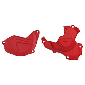 POLISPORT Kit Clutch + Ignition Red Hon