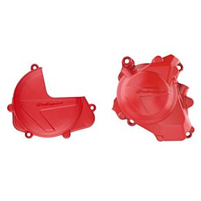 POLISPORT Kit Clutch + Ignition Red Hon
