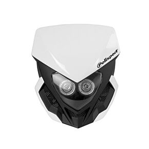 POLISPORT Lookos Headlight White/black
