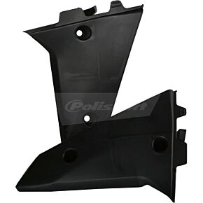 POLISPORT Lower Radiator Shroud Black