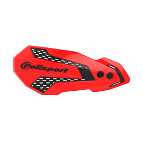 POLISPORT Mx Flow Handguards Red/black
