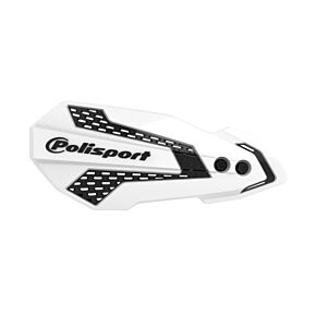 POLISPORT Mx Flow Handguards White/black