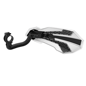 POLISPORT Mx Flow Handguards White/black