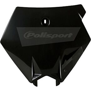POLISPORT Number Plate Black