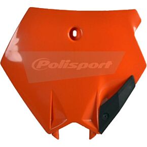 POLISPORT Number Plate Orange