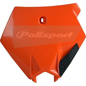 POLISPORT Number Plate Orange