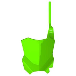 POLISPORT Number Plate Restyling Lime Green Kaw