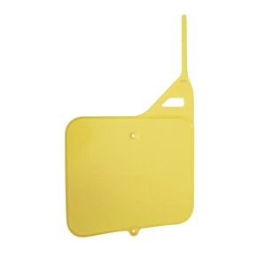 POLISPORT Number Plate Rm125/250 Yellow