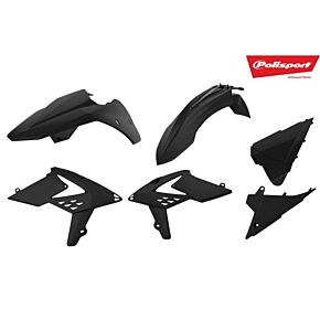 POLISPORT Plastic Body Kit Black