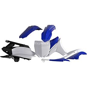 POLISPORT Plastic Body Kit Blue/white