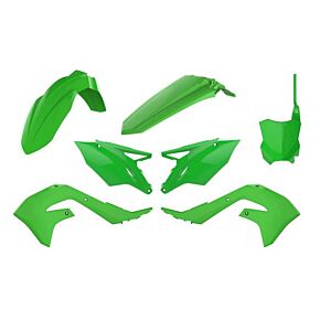 POLISPORT Plastic Body Kit Green Kaw