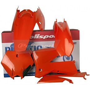 POLISPORT Plastic Body Kit Orange