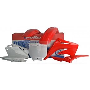 POLISPORT Plastic Body Kit Red