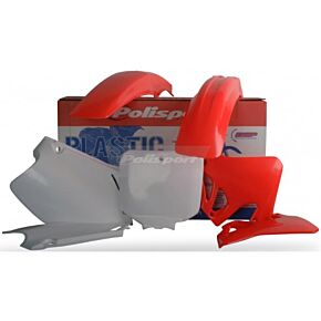 POLISPORT Plastic Body Kit Red