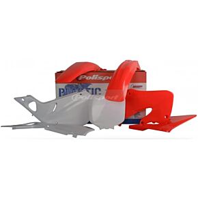 POLISPORT Plastic Body Kit Red