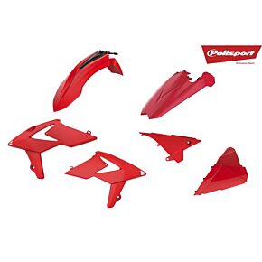 POLISPORT Plastic Body Kit Red