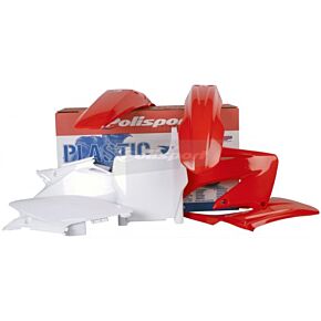 POLISPORT Plastic Body Kit Red