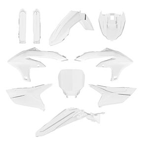 POLISPORT Plastic Body Kit Yam White