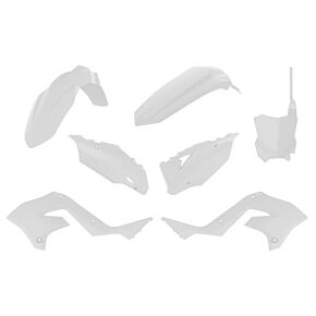 POLISPORT Plastic Restyling Kit White Kaw